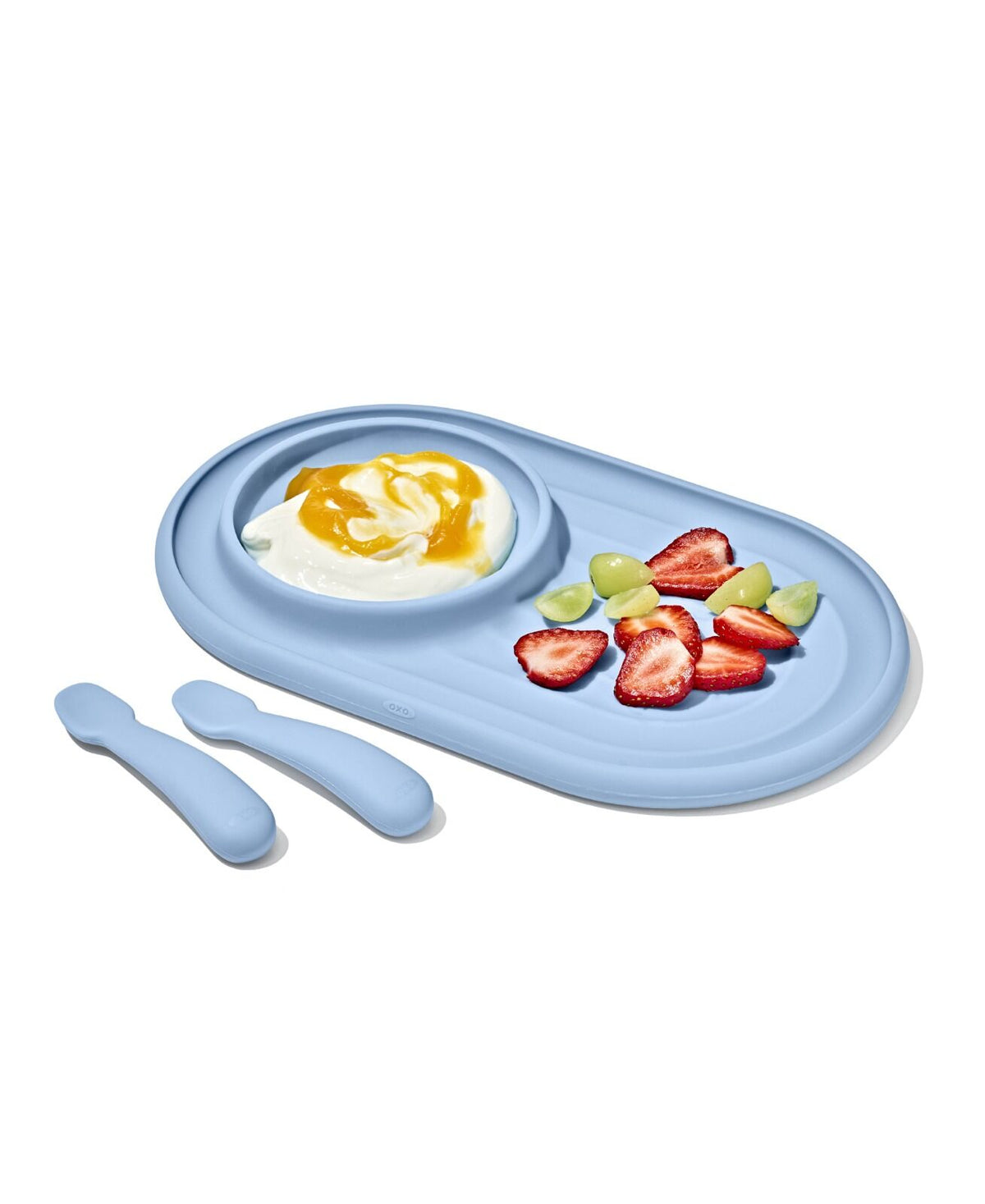 textured-suction-plate-and-spoons-set-3-piece-z5 tot_61177200_developmental-plate-2-spoon-set-dusk_macys_pdp_00_main.jpeg